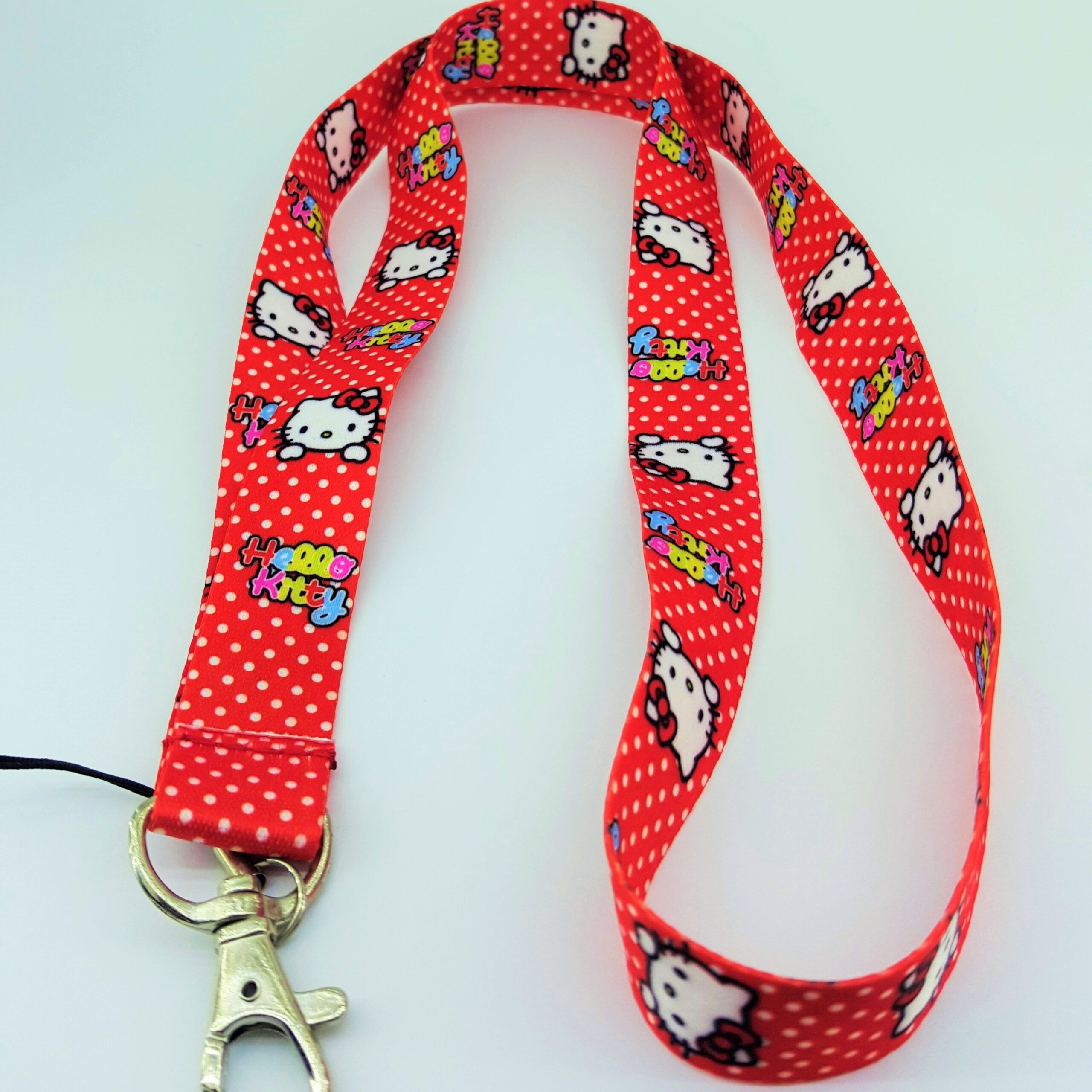 Cinta para cuello Kitty Roja Puntos - Image 1