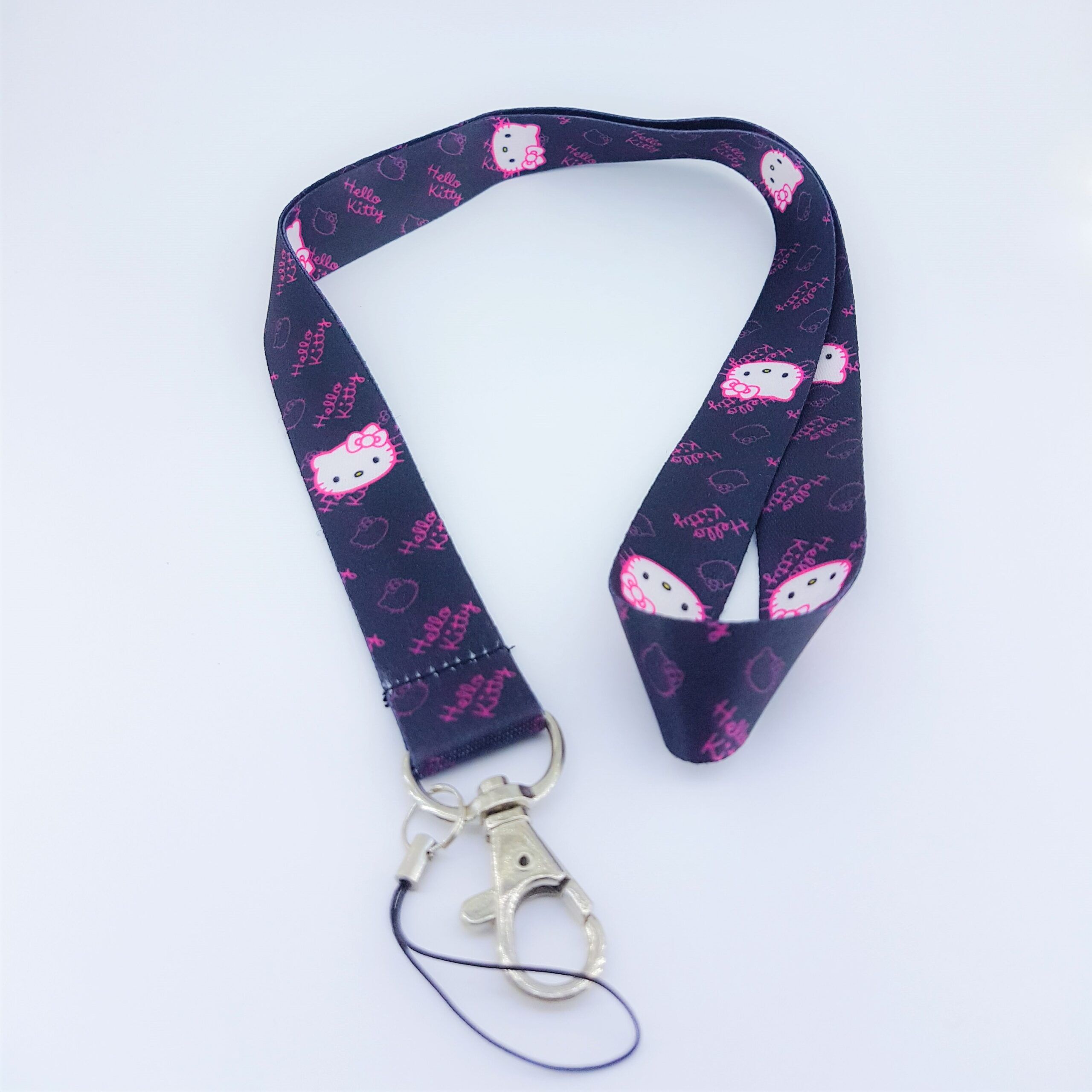 Cinta para cuello Kitty Negro Carita - Image 1