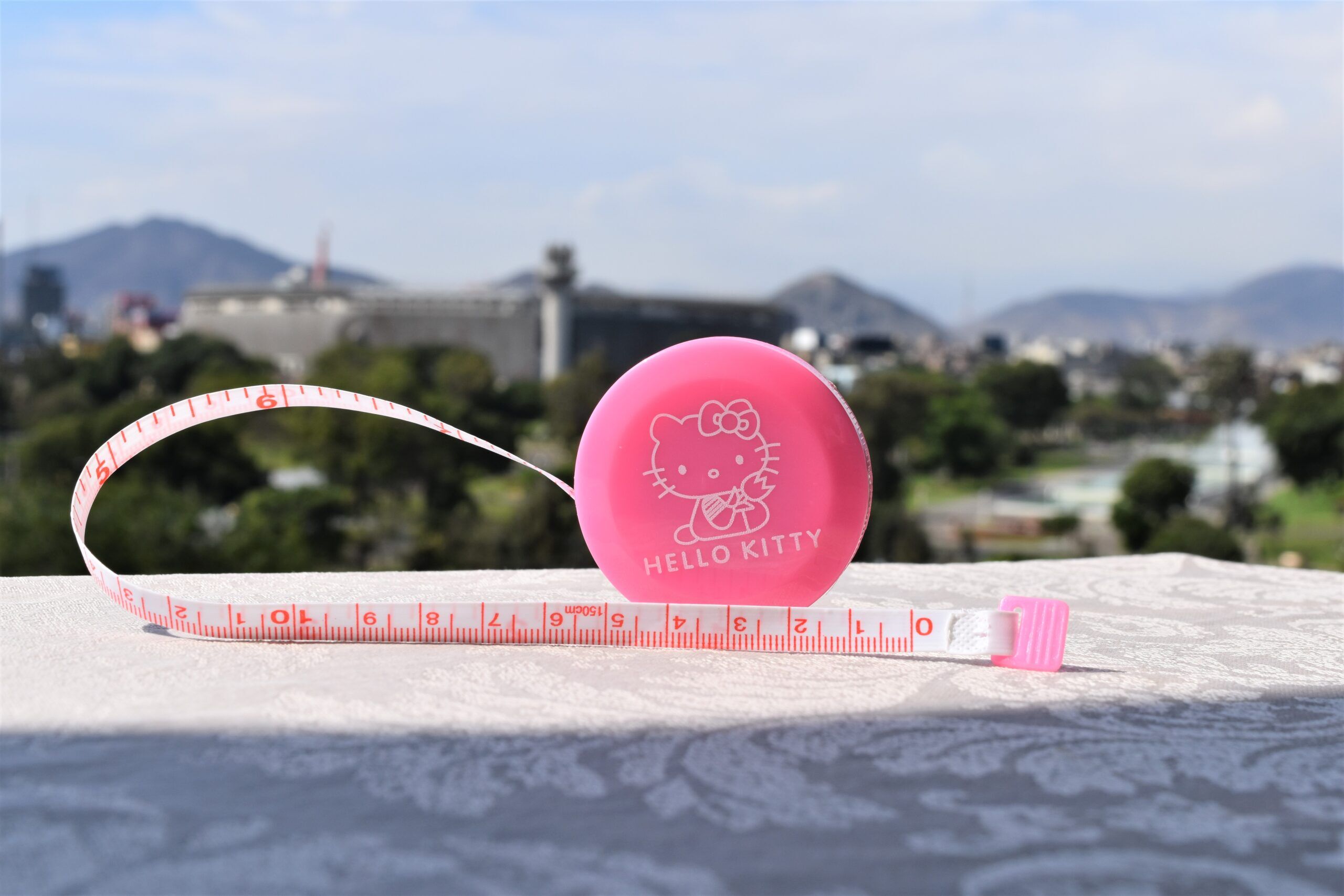 Centímetro Kitty Rosado - Image 1