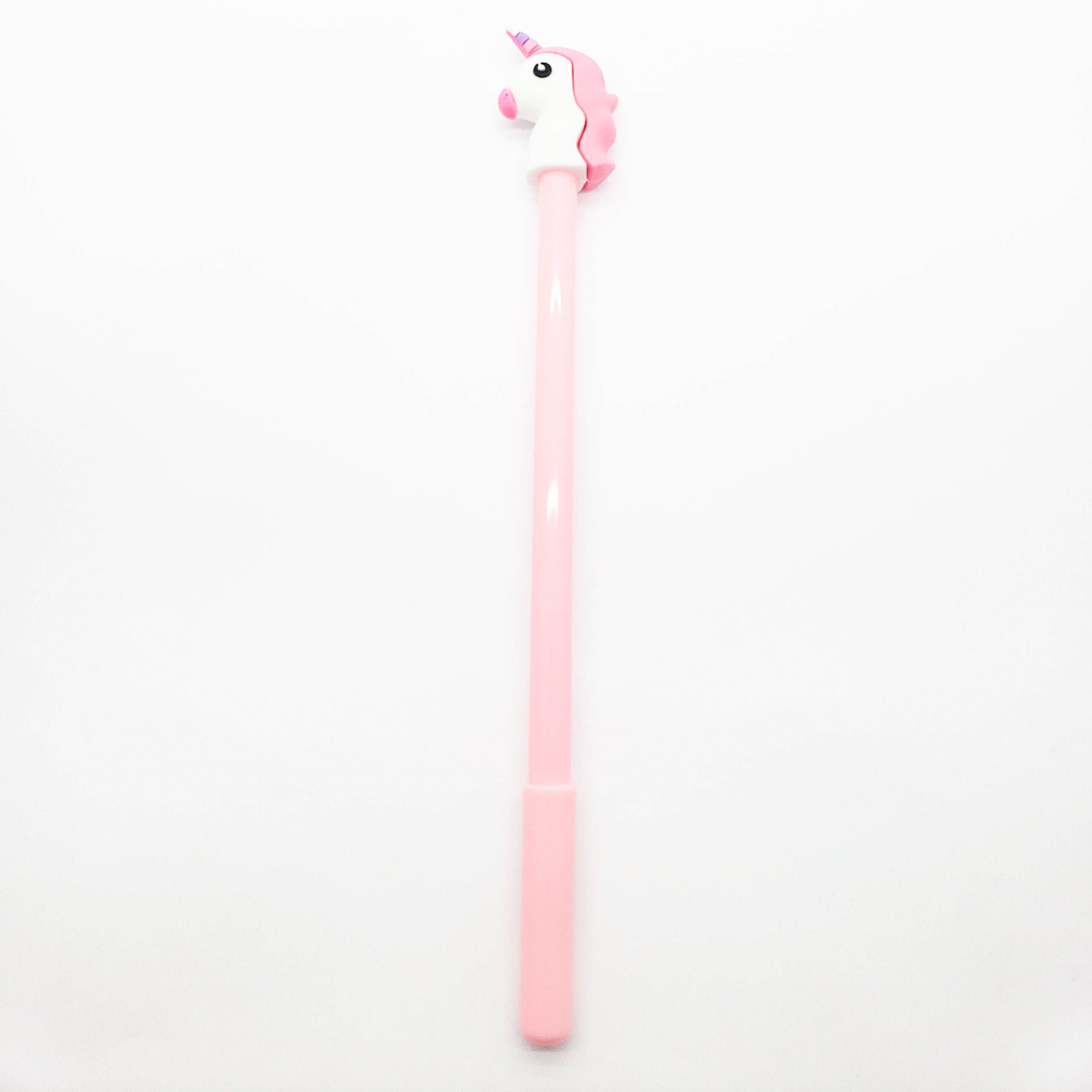 Lapicero Unicornio Rosado Tinta Líquida Negra - Image 1