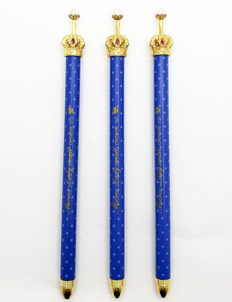 Lapicero Coronita Azul Tinta Líquida Negra - Image 1