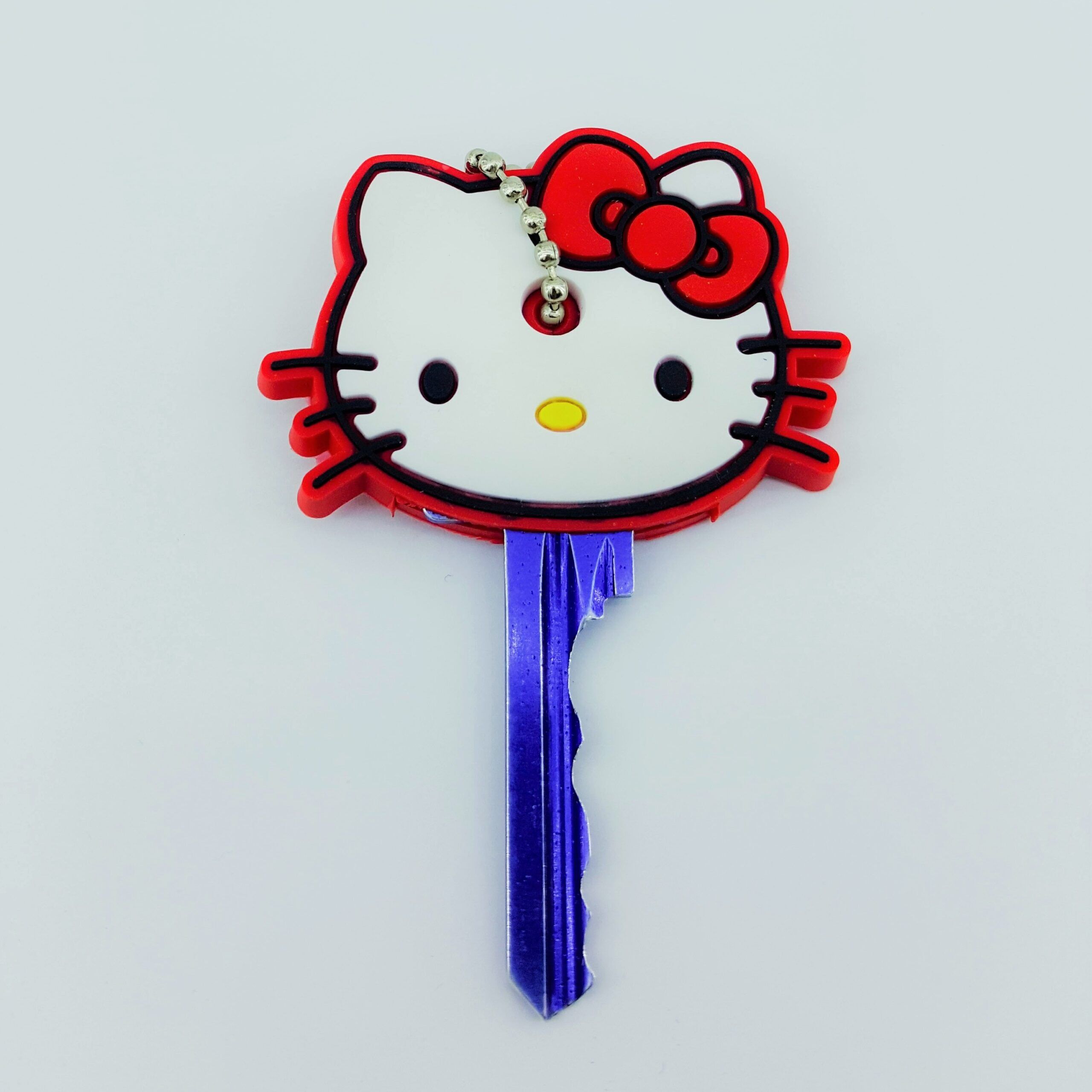 Porta Llave Kitty Lazo Rojo - Image 1