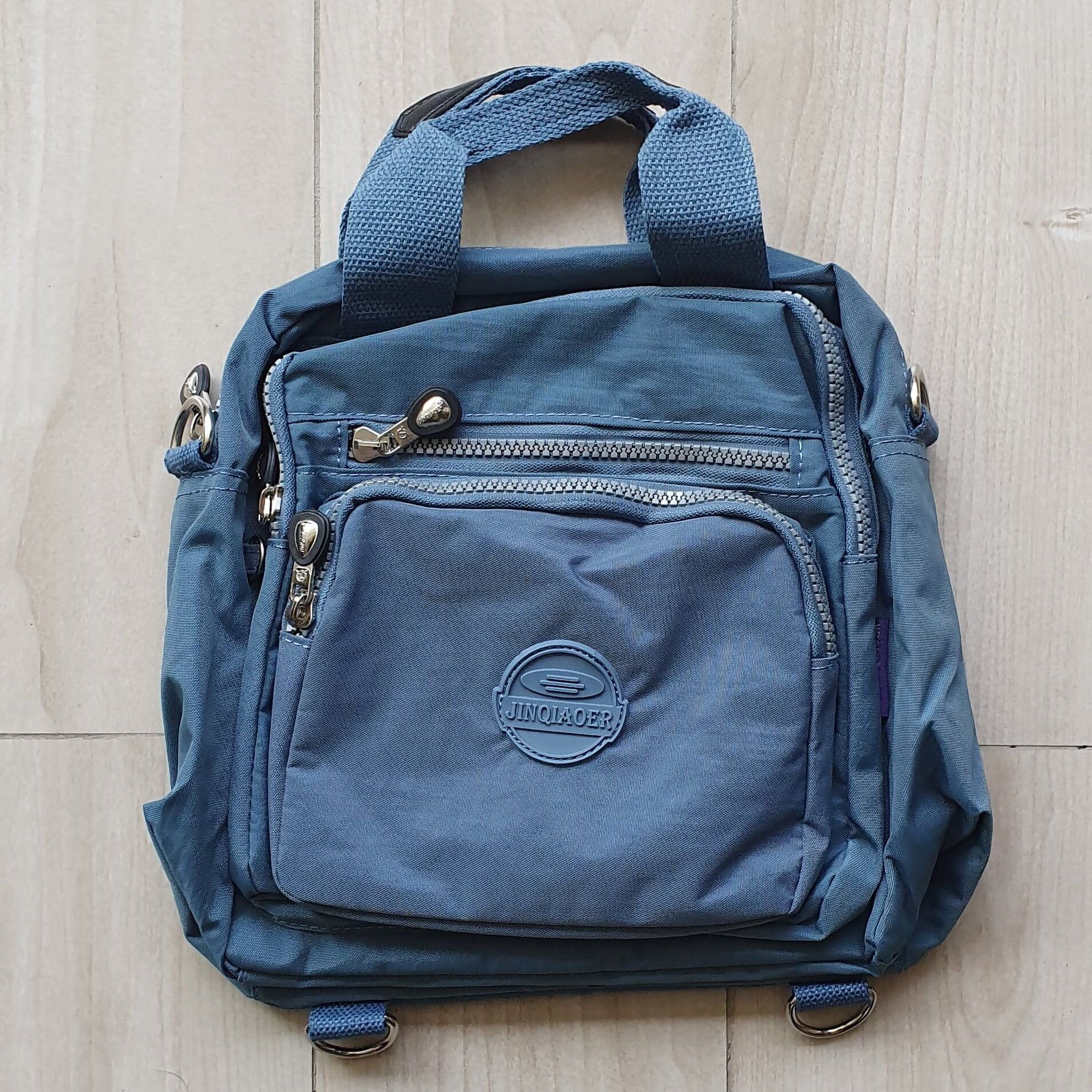 Maletín/Bolso de Mano Azul Acero - Image 1