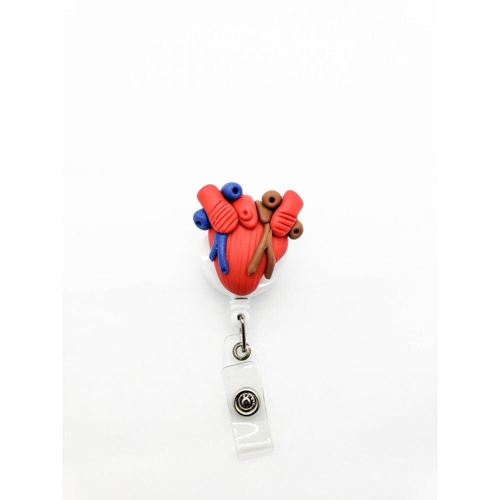 Porta ID Personalizado Corazón - Image 1
