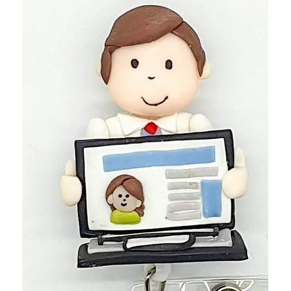 PIDP22-1-1.jpg Porta ID personalizado Médico PC - Image 1