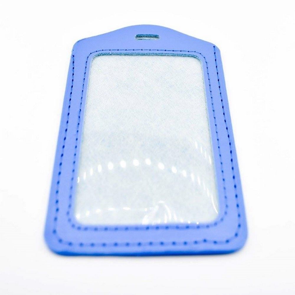 PTJ01-1-1.jpg Porta Tarjeta Azul Vertical - Image 1