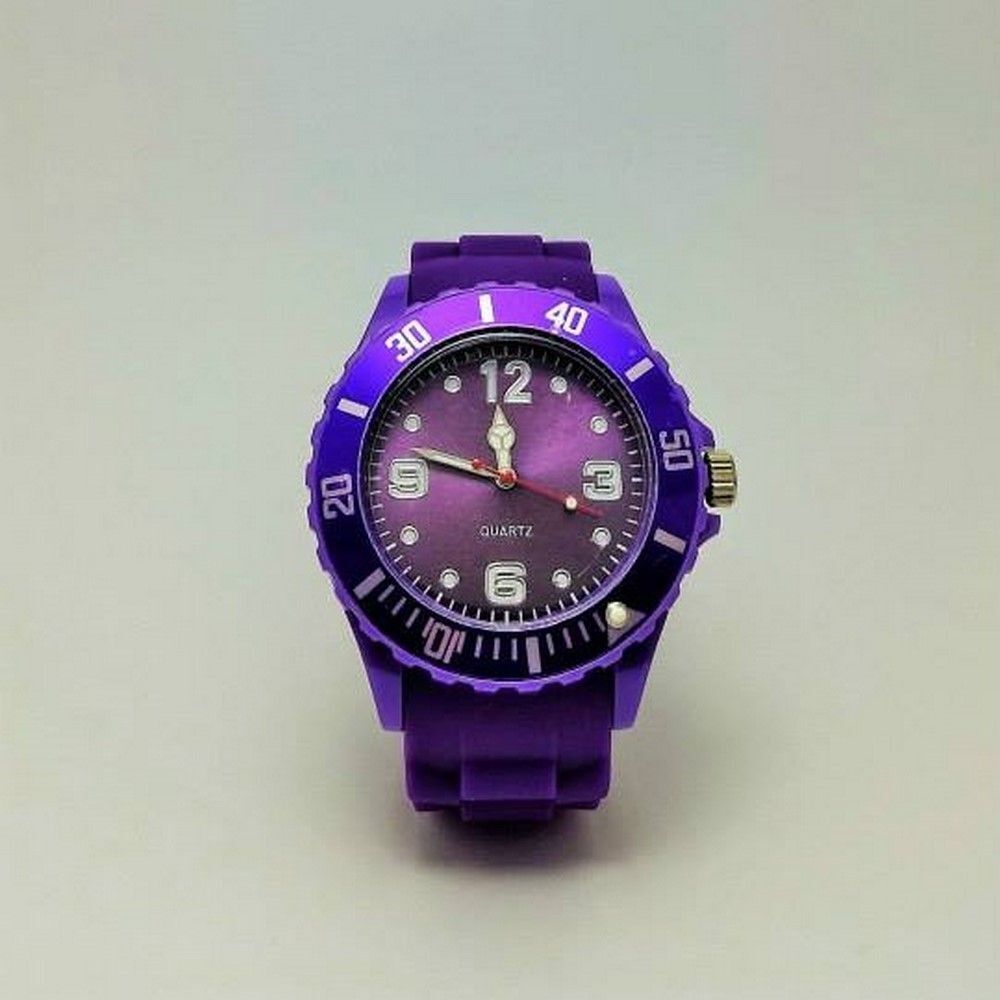 Reloj de Silicona Morado - Image 1